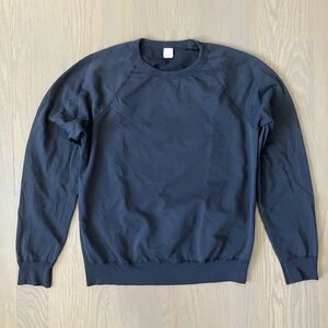 Save Khaki United - Supima Fleece Crewneck Sweatshirt - navy